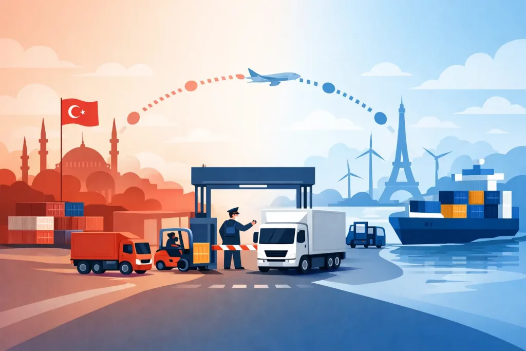 Zollabwicklung Transport Türkei EU im Griff
