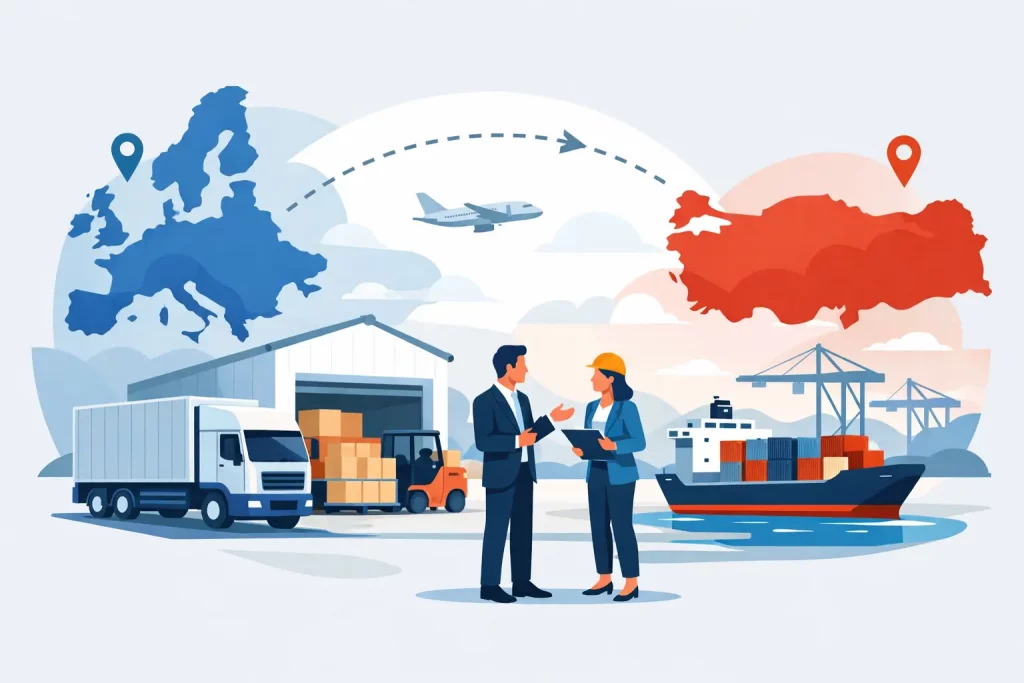 Europa-Türkei Warehousing Logistik richtig planen