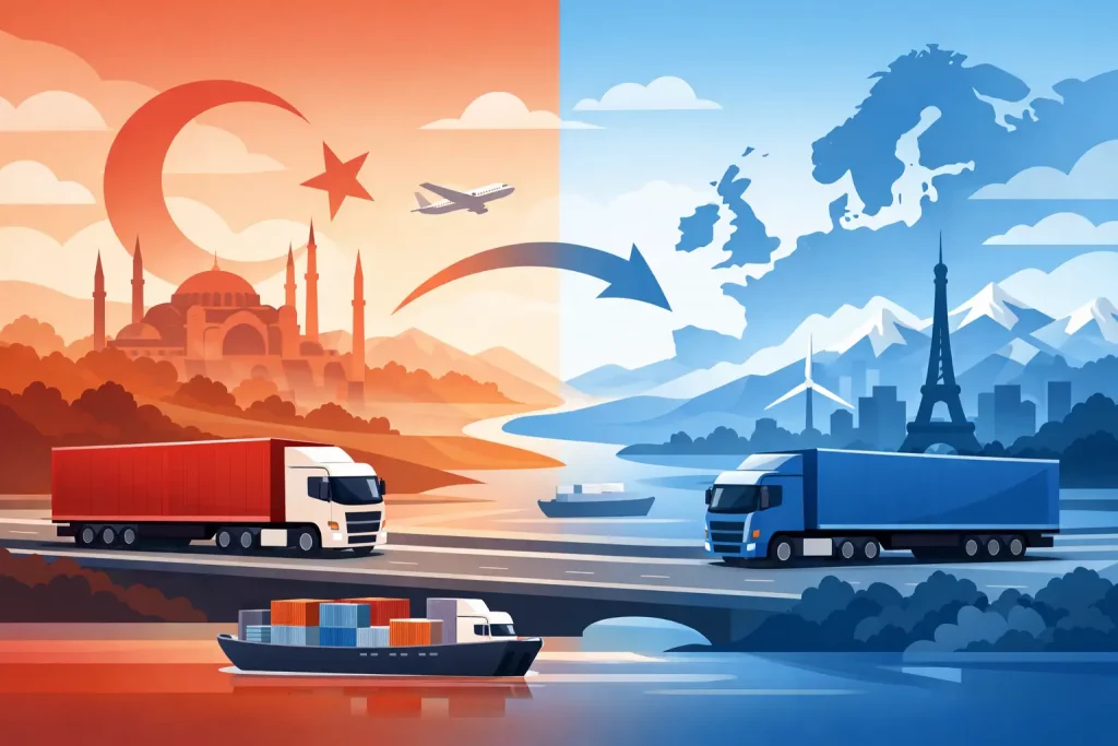 Straßengüterverkehr Türkei Europa im Blick