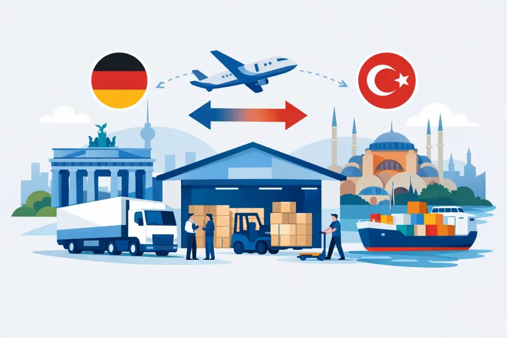 Umschlaglager Deutschland Türkei Ware richtig nutzen