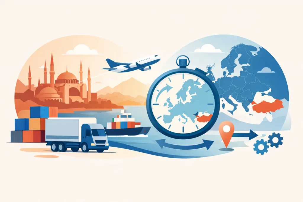 Transitzeiten Türkei-Europa richtig berechnen