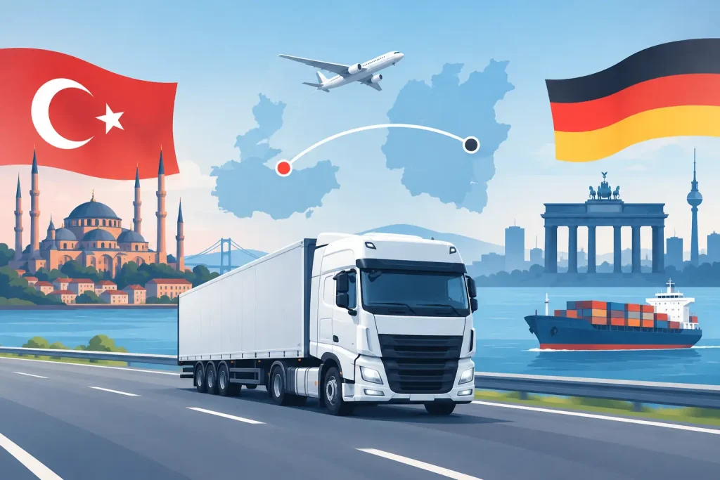 Regelmäßige Abfahrten Türkei-Deutschland Spedition
