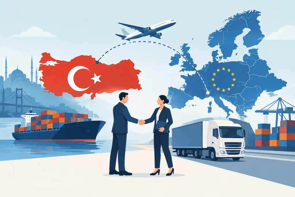 Türkei-Europa-Logistikpartner richtig wählen