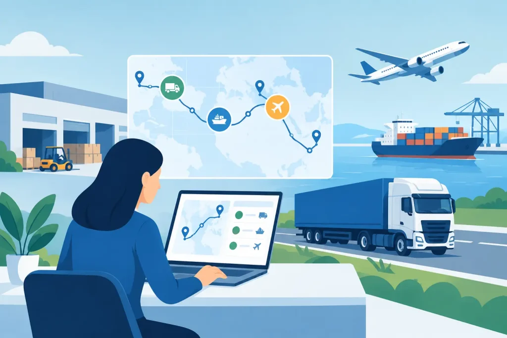 Wie verbessert man Liefertransparenz im Transport?