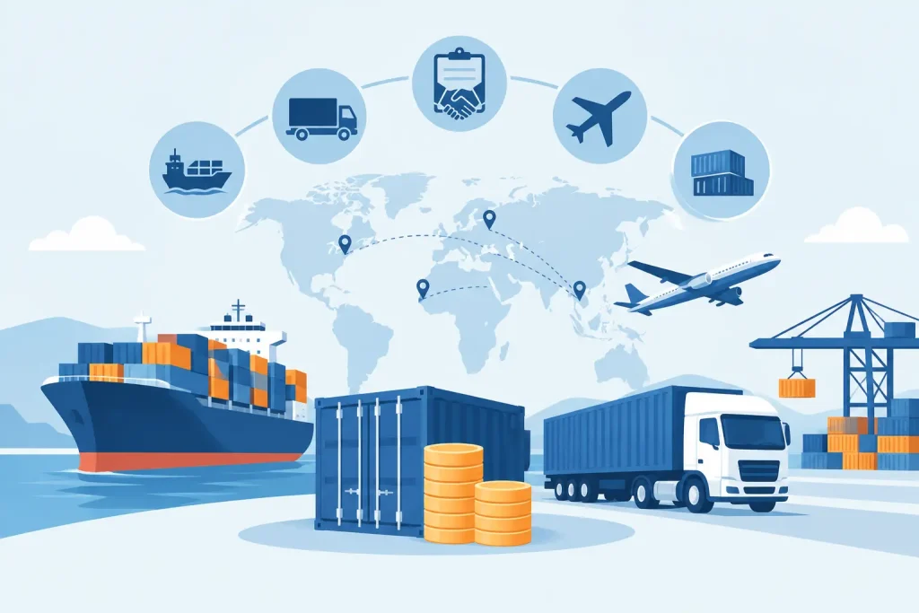 Welche Incoterms beeinflussen Transportkosten?